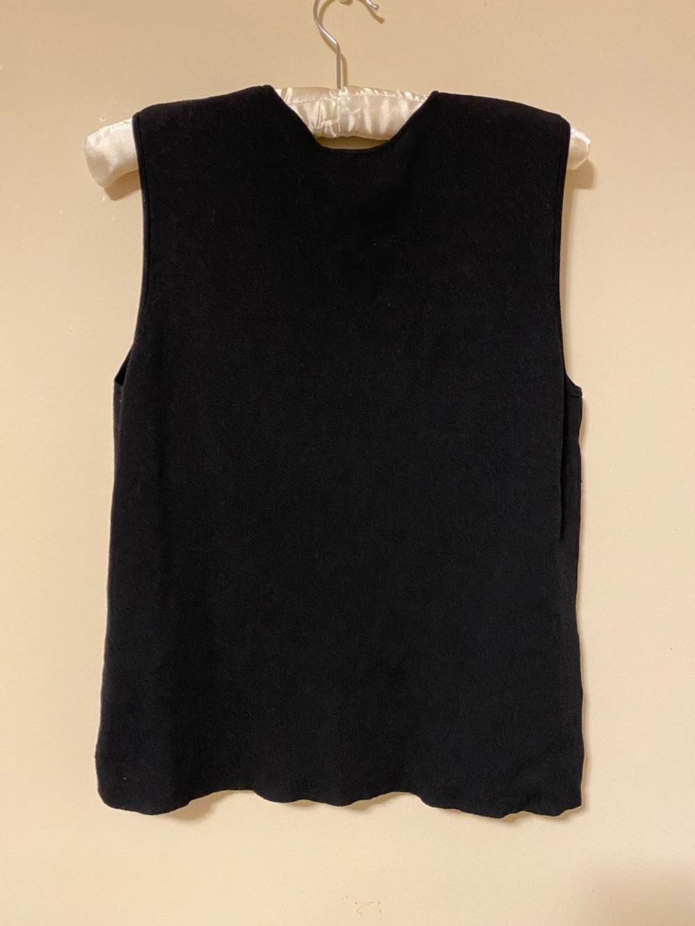 True Character Black V-Neck Sleeveless Top - Picture 3 of 6